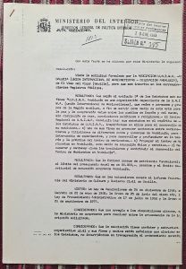 Primeros Estatutos de UNIMA-Andalucía